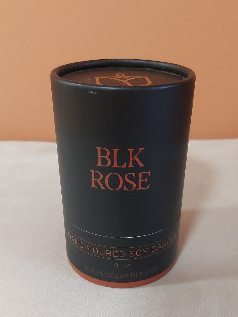 Black & Copper Hand-Poured Soy Candle